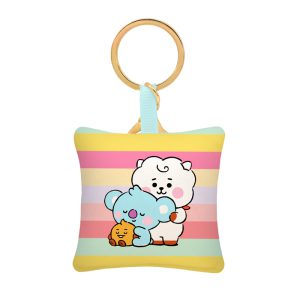 جاکلیدی طوطی دیزاین مدل بالشی طرح BT21