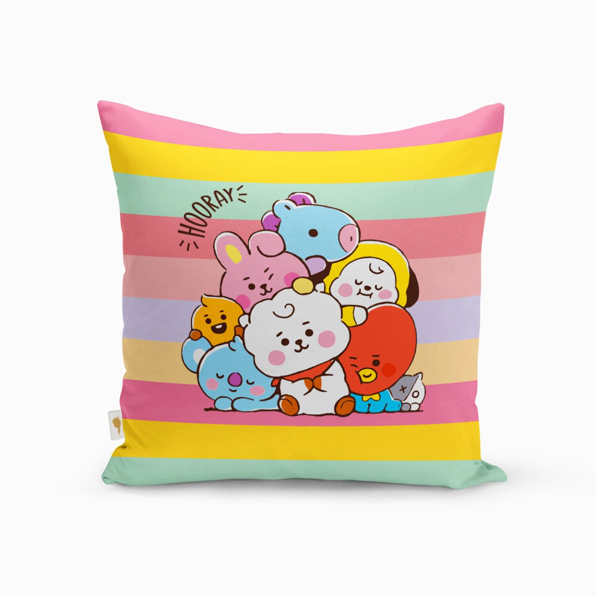 کاور کوسن طوطی دیزاین طرح BT21 - تصویر 2