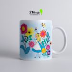 ماگ طوطی دیزاین طرح آلیس در سرزمین عجایب - تصویر 5