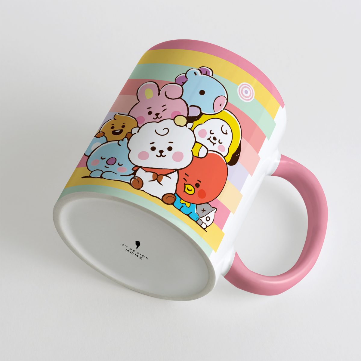 ماگ طوطی دیزاین طرح BT21 - تصویر 2
