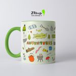 ماگ طوطی دیزاین طرح کمپینگ - تصویر 4
