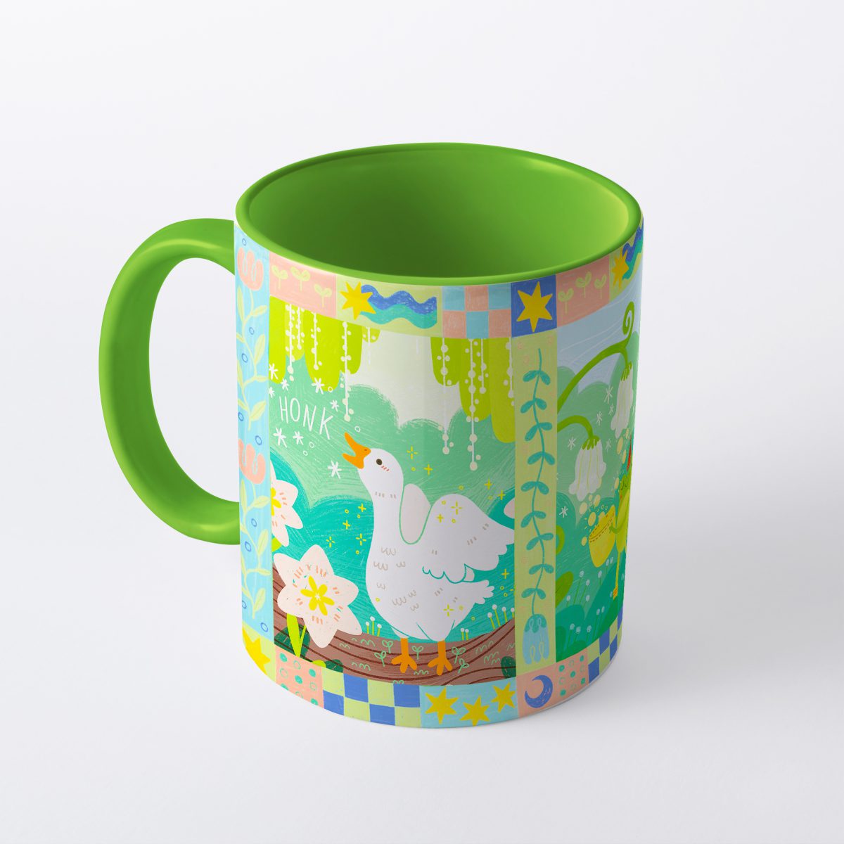 ماگ طوطی دیزاین طرح اردک - تصویر 3