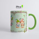 ماگ طوطی دیزاین طرح لالایی - تصویر 2