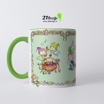 ماگ طوطی دیزاین طرح لالایی - تصویر 1