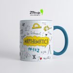 ماگ طوطی دیزاین طرح ریاضی - تصویر 4