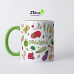 ماگ طوطی دیزاین طرح وگان - تصویر 3
