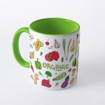 ماگ طوطی دیزاین طرح وگان - تصویر 1