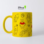 ماگ طوطی دیزاین تمام رنگی طرح پوه - تصویر 4