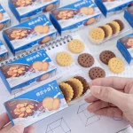 پاک کن فانتزی بیسکویتی بسته 6 عددی - تصویر 2
