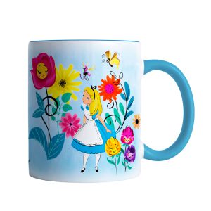 ماگ طوطی دیزاین طرح آلیس در سرزمین عجایب