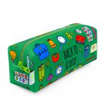 جامدادی طوطی دیزاین مدل بالکی طرح Back to School رنگ سبز