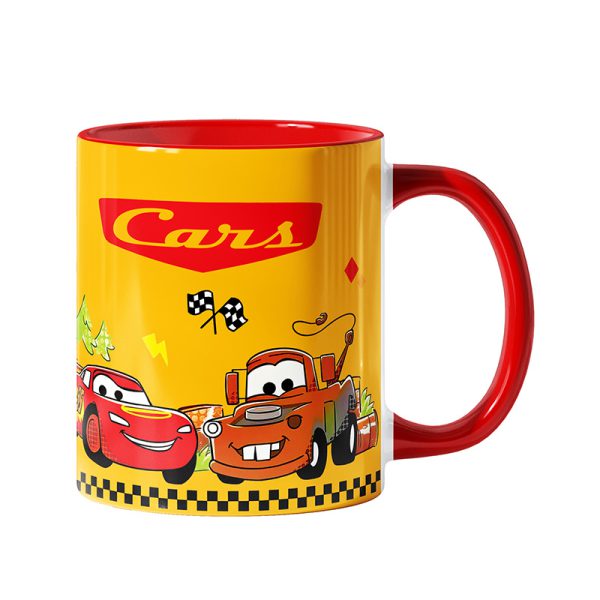 ماگ طوطی دیزاین طرح ماشین ها Cars