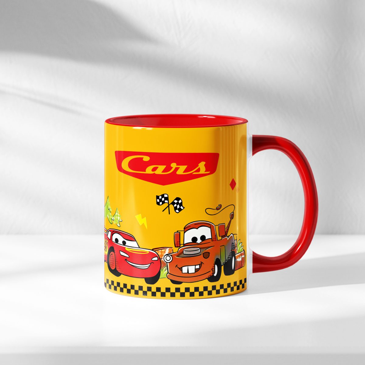 ماگ طوطی دیزاین طرح ماشین ها Cars - تصویر 3