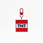 آویز شیشه ای طوطی دیزاین طرح ماینکرافت TNT
