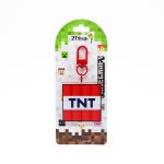 آویز شیشه ای طوطی دیزاین طرح ماینکرافت TNT