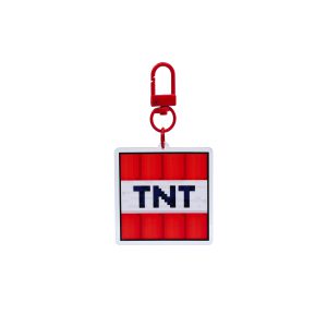 آویز شیشه ای طوطی دیزاین طرح ماینکرافت TNT