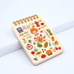 دفترچه یادداشت طوطی دیزاین مدل شیشه ای طرح پاییزی