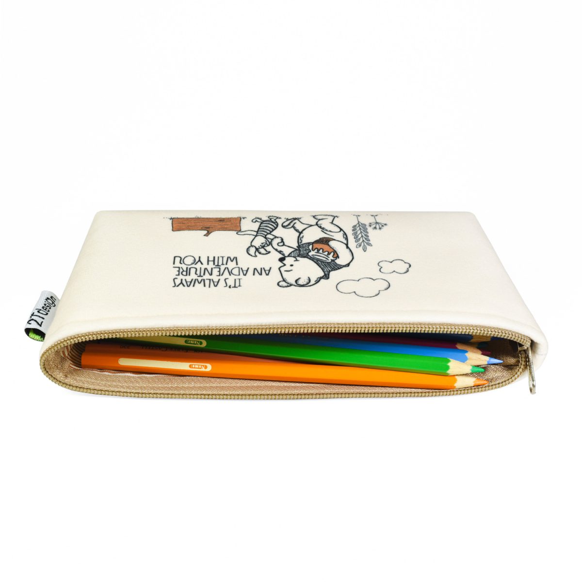 جامدادی طوطی دیزاین مدل اولگا کارتونی طرح پوه و دوستان - تصویر 8